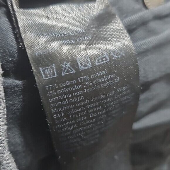 All Saints Grace Raw Hem Skinny Jeans Size 26 - Picture 5 of 6